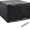 VIDAXL - Housse de salon de jardin 8 艙illets 122x112x98 cm