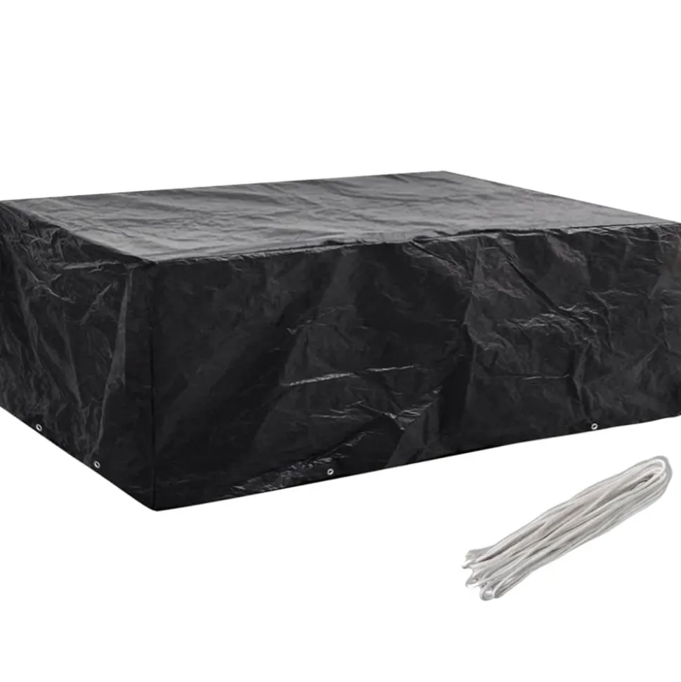 VIDAXL - Housse de salon de jardin 8 艙illets 242x162x100 cm