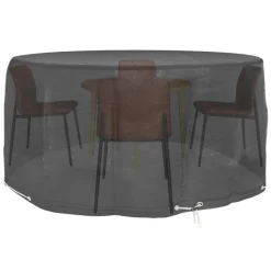 VIDAXL - Housse pour meubles de jardin 10 艙illets ø230x90 cm rond