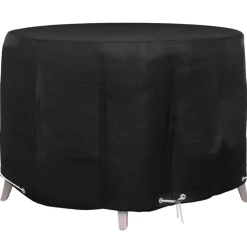 VIDAXL - Housse pour meubles de jardin 6 艙illets ø125x75 cm rond