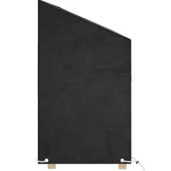 VIDAXL - Housses de banc de jardin 2 pcs 8 艙illets 190x70x70/88 cm pe