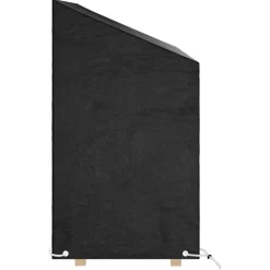 VIDAXL - Housses de banc de jardin 2 pcs 8 艙illets 160x70x70/88 cm pe