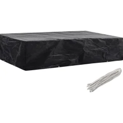 VIDAXL - Housses de chaise de jardin 8 艙illets 2 pcs 218 x 77 x 55 cm