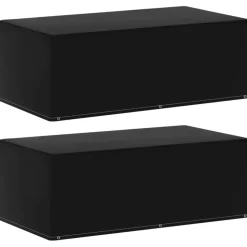 VIDAXL - Housses de meubles de jardin 2pcs 6艙illets barbecue 170x90x60cm