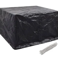 VIDAXL - Housses de salon de jardin 2 pcs 8 艙illets 135x135x90 cm