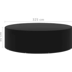 VIDAXL - Housses de salon de jardin 2 pcs 10 艙illets 325x90 cm