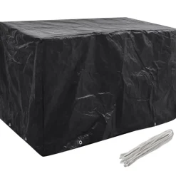 VIDAXL - Housses de salon de jardin 2 pcs 8 艙illets 140x70x90 cm