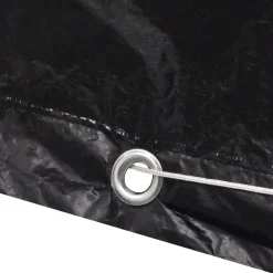 VIDAXL - Housses de salon de jardin 2 pcs 8 艙illets 122x112x98 cm