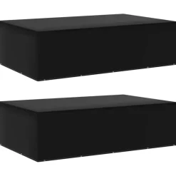 VIDAXL - Housses de salon de jardin 2 pcs 12 艙illets 325x205x90 cm