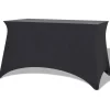 VIDAXL - Housses extensibles pour table 2 pcs 120x60,5x74 cm anthracite