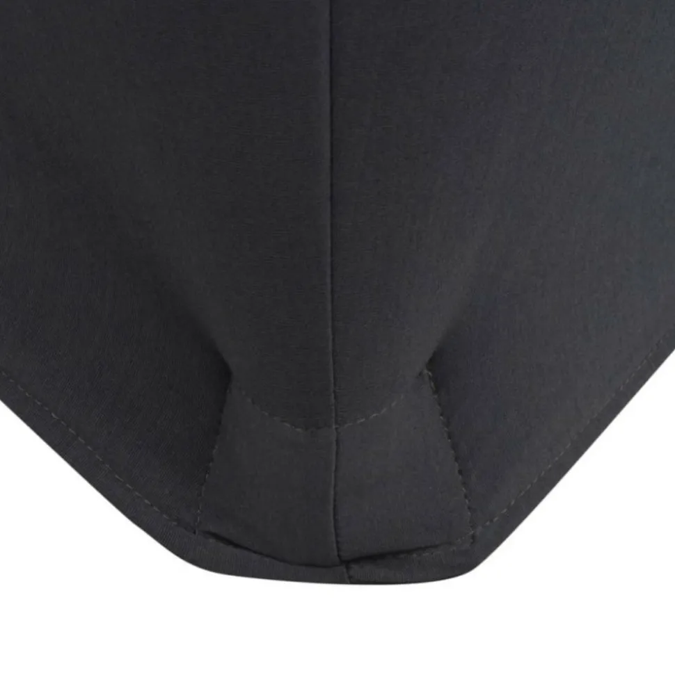 VIDAXL - Housses extensibles pour table 2 pcs 120x60,5x74 cm anthracite