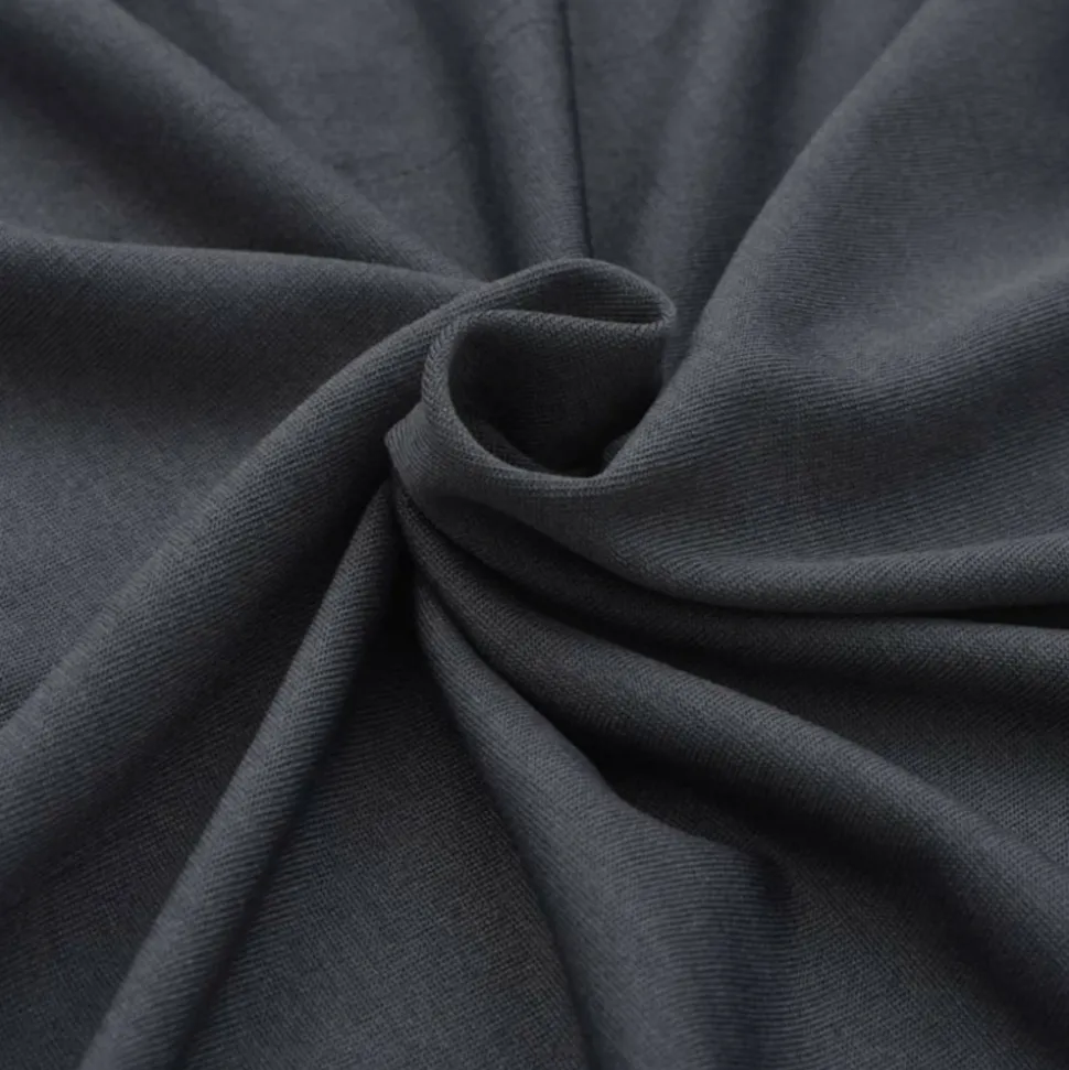 VIDAXL - Housses extensibles pour table 2 pcs 120x60,5x74 cm anthracite