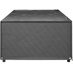 VIDAXL - Housses pour chaise longue 2 pcs 12 艙illets 205x75x40 cm pe