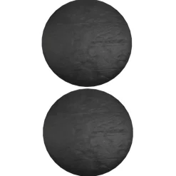 VIDAXL - Housses pour meubles de jardin 2 pcs 6 艙illets ø125x75 cm rond