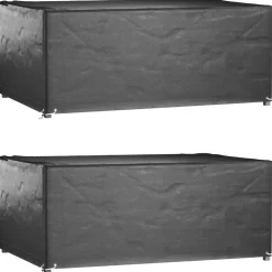 VIDAXL - Housses salon de jardin2pcs 8艙illets 180x122x75cm rectangulaire