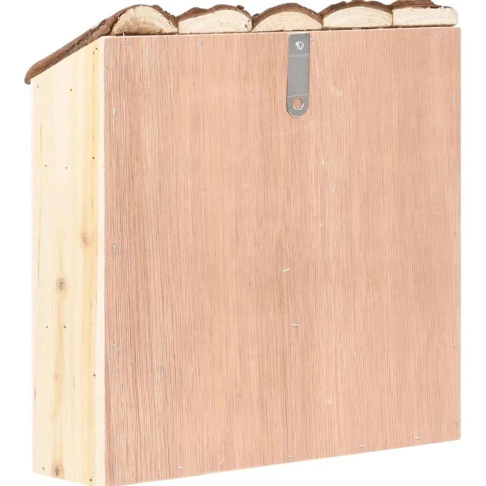 VIDAXL - Hôtel à insectes 30x10x30 cm bois de sapin
