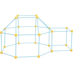 VIDAXL - Kit de construction de fort pour enfants 72 pcs