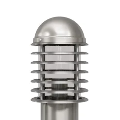 VIDAXL - Lampadaire d'extérieur acier inoxydable