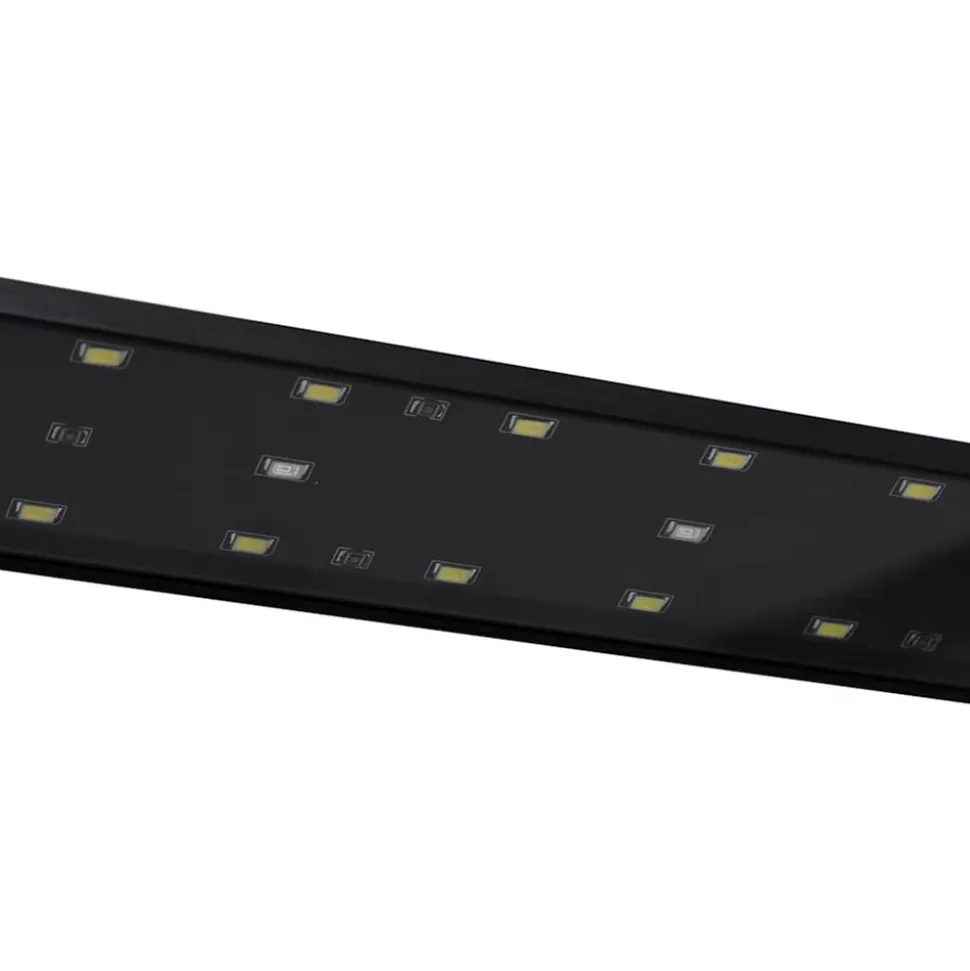 VIDAXL - Lampe à led d'aquarium avec pinces 55-70 cm bleu et blanc