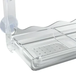 VIDAXL - Mangeoires à oiseaux de fenêtre 2 pcs acrylique 30x12x15 cm