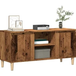 VIDAXL - Meuble tv vieux bois 102x35x50 cm bois d'ingénierie