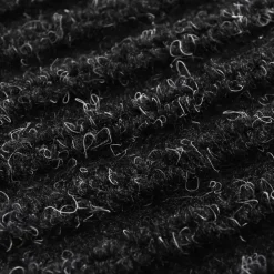 VIDAXL - Paillasson noir pvc 90 x 150 cm