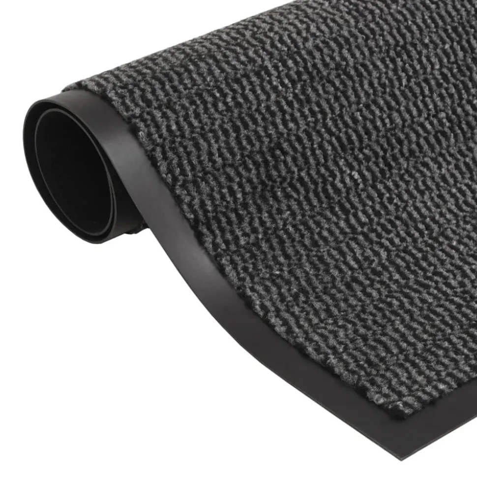 VIDAXL - Paillasson rectangulaire 40 x 60 cm anthracite