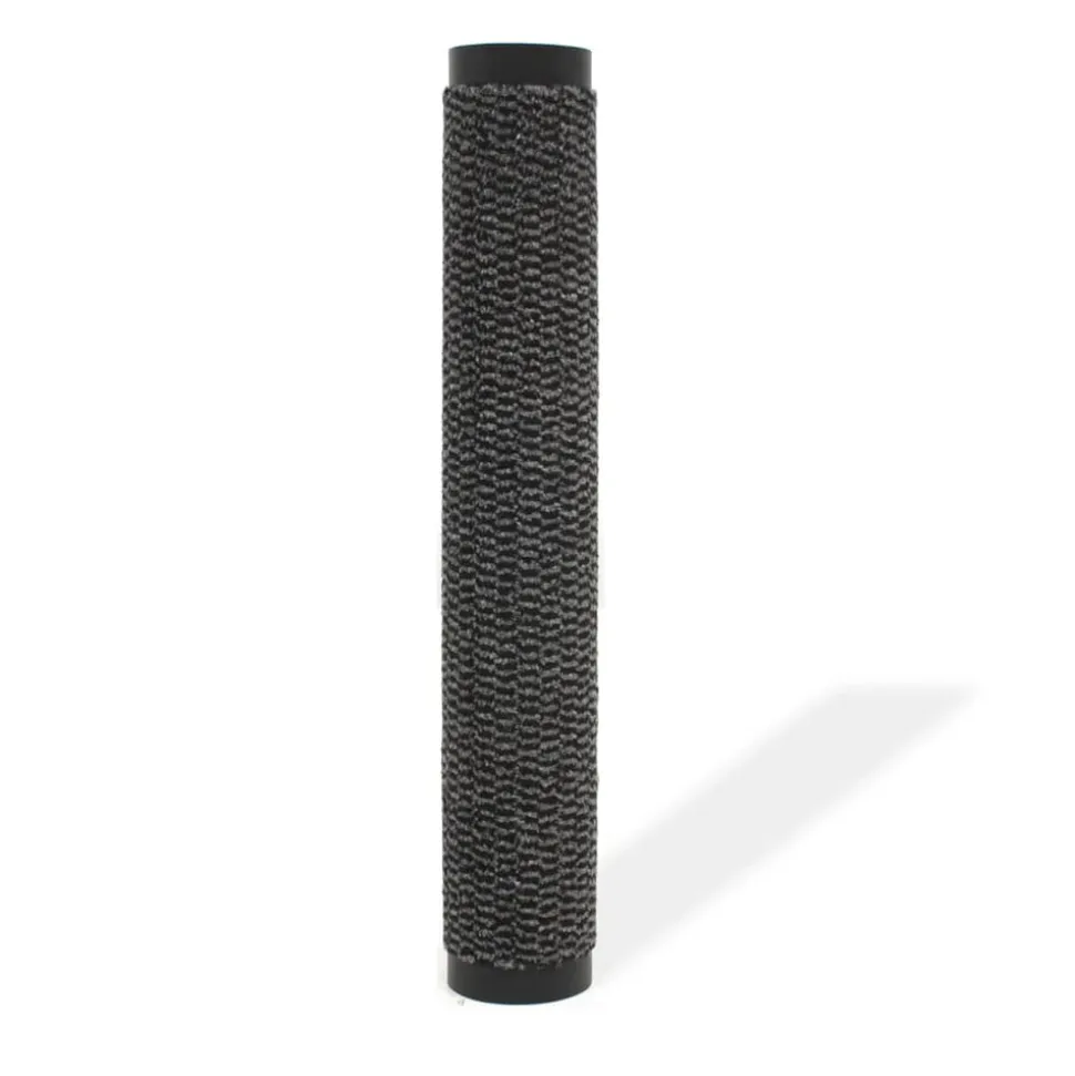 VIDAXL - Paillasson rectangulaire 40 x 60 cm anthracite