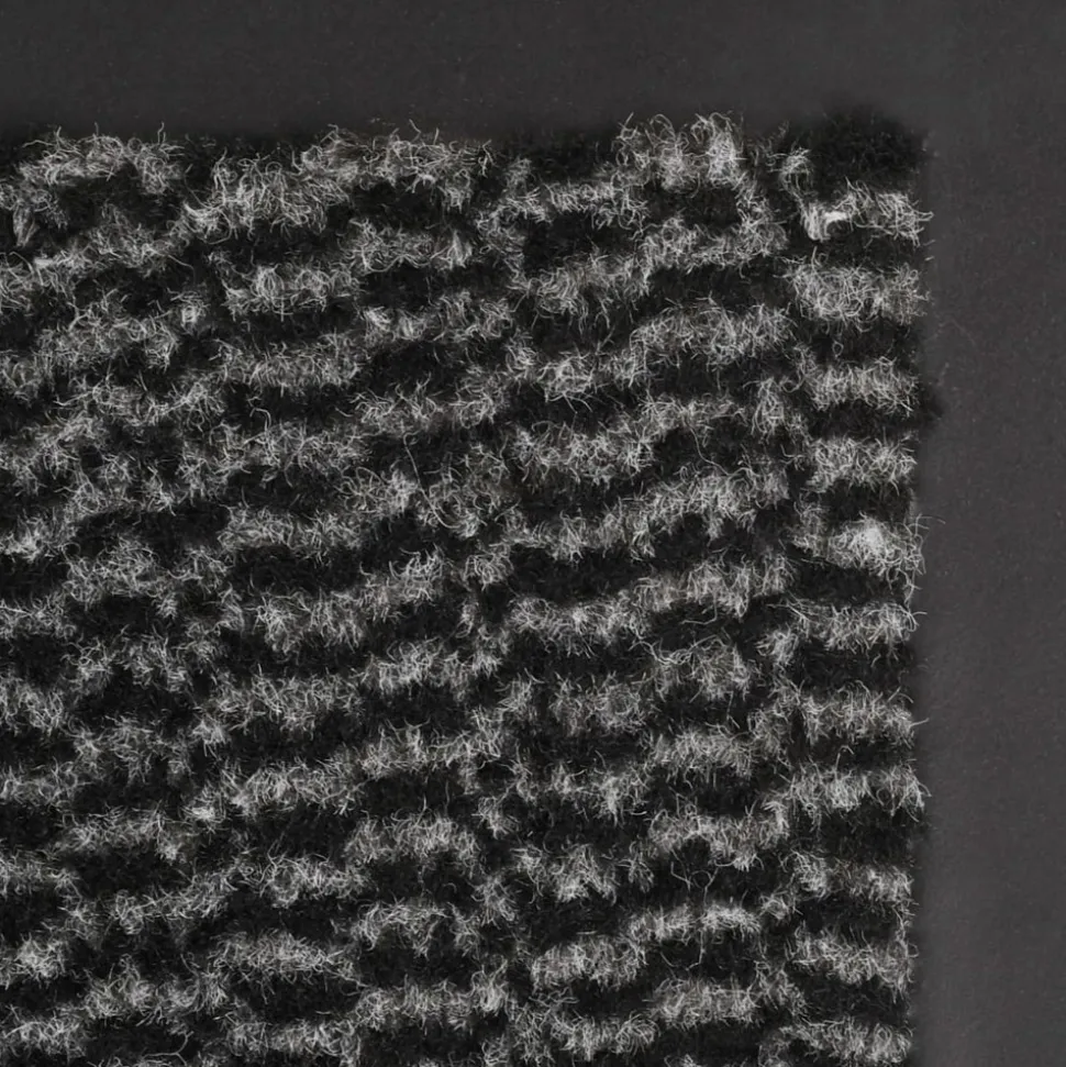 VIDAXL - Paillasson rectangulaire 40 x 60 cm anthracite