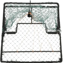 VIDAXL - Piège à oiseaux vert 34x32 cm acier