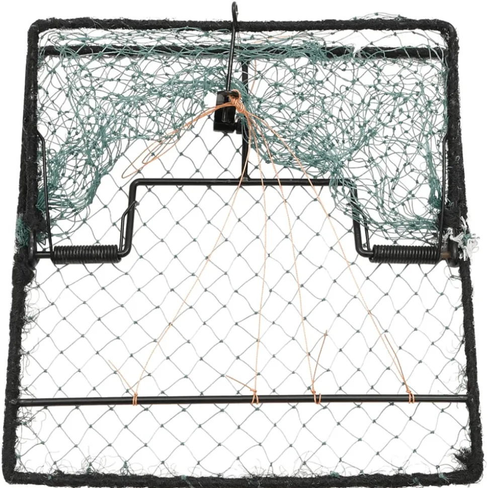 VIDAXL - Piège à oiseaux vert 34x32 cm acier