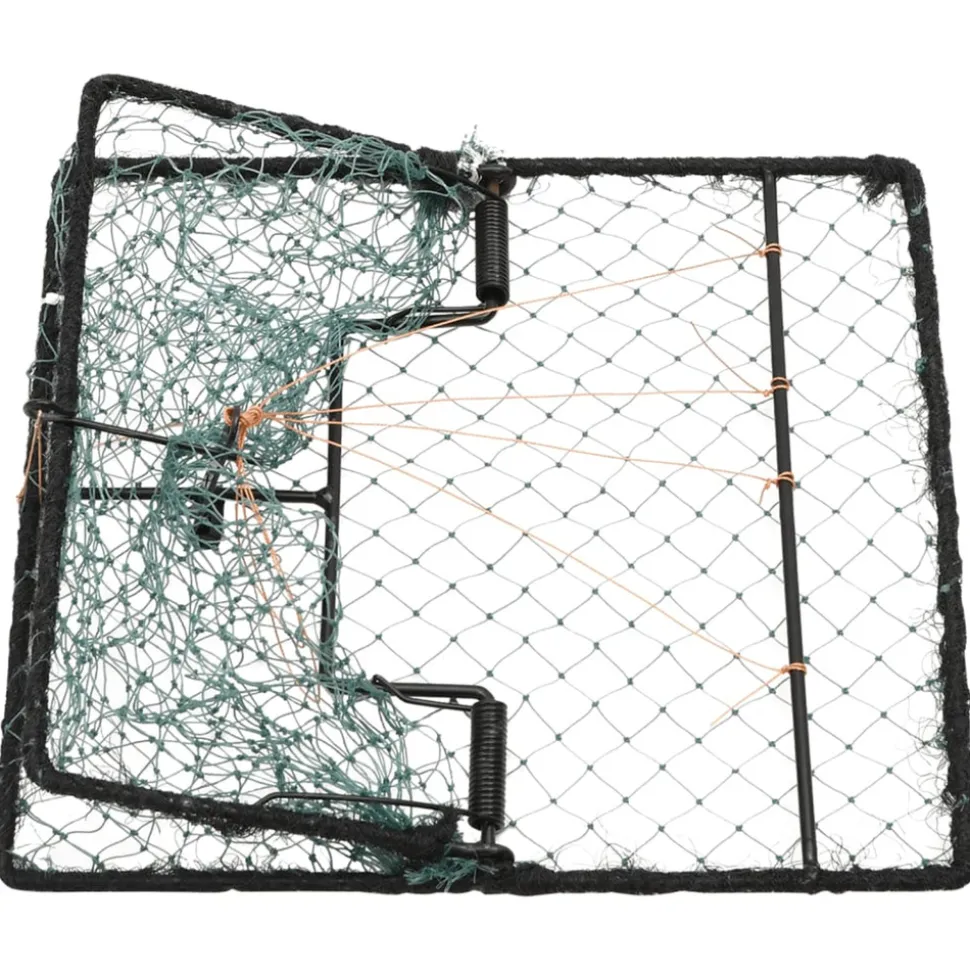 VIDAXL - Piège à oiseaux vert 34x32 cm acier