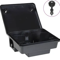 VIDAXL - Pièges à souris 4 pcs noir 23x19x9,5 cm