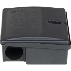 VIDAXL - Pièges à souris 10 pcs noir 13x10x4 cm