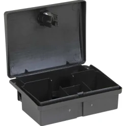 VIDAXL - Pièges à souris 5 pcs noir 13x10x4 cm