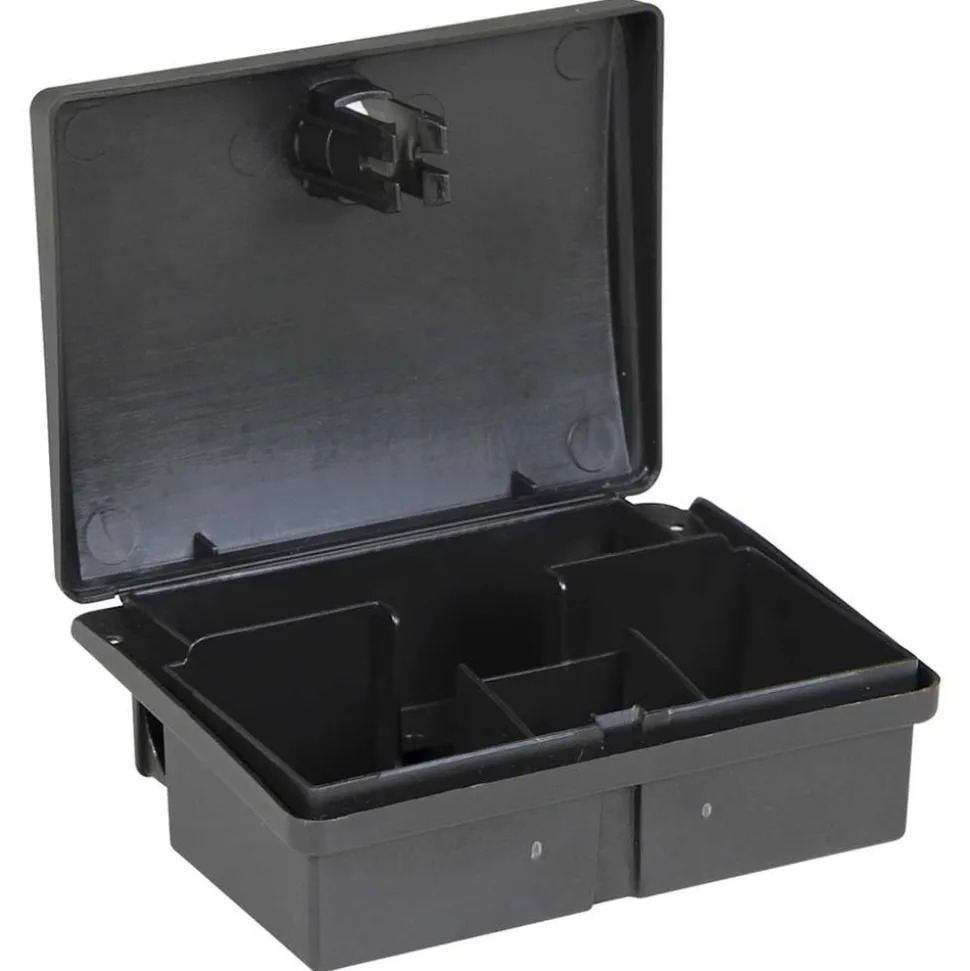 VIDAXL - Pièges à souris 5 pcs noir 13x10x4 cm