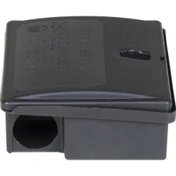 VIDAXL - Pièges à souris 5 pcs noir 13x10x4 cm