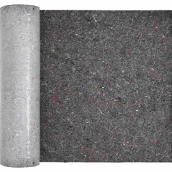 VIDAXL - Polaire pour piscine gris 1 x 25 m polyester et coton