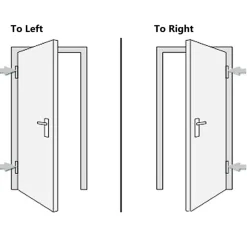 VIDAXL - Porte d'entrée blanc 108x208 cm pvc