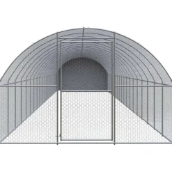 VIDAXL - Poulailler d extérieur 3x20x2 m acier galvanisé