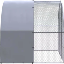 VIDAXL - Poulailler d extérieur 3x2x2 m acier galvanisé