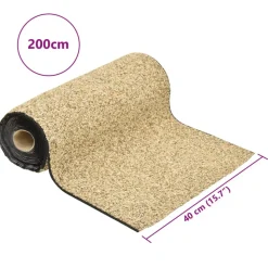 VIDAXL - Revêtement de pierre sable naturel 200x40 cm