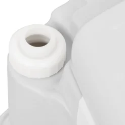 VIDAXL - Réservoir d'eau portable avec adaptateur 24 l gris