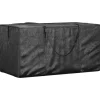 VIDAXL - Sac de rangement pour sapin de noël noir 150x75x75 cm pe