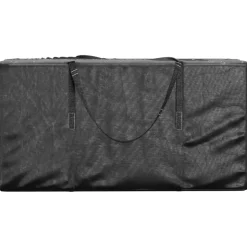 VIDAXL - Sac de rangement pour sapin de noël noir 150x75x75 cm pe