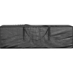 VIDAXL - Sacs de rangement pour coussins de jardin 2 pcs noir