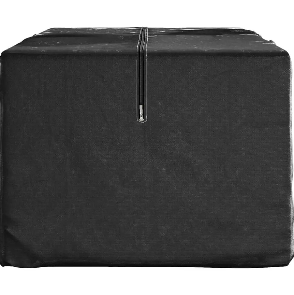 VIDAXL - Sacs de rangement pour coussins de jardin 2 pcs noir