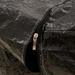 VIDAXL - Sacs de rangement pour sapin de noël 2 pcs noir polyéthylène