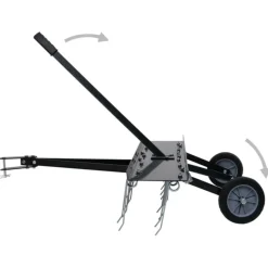 VIDAXL - Scarificateur pour tondeuse autoportée 100 cm