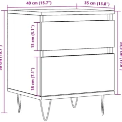 VIDAXL - Support d'aquarium chêne artisanal 121x41x58 cm bois ingénierie